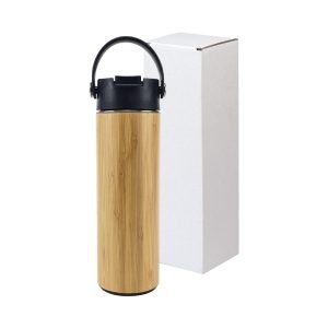Bamboo Flask with Tea Infuser (Set of 2)