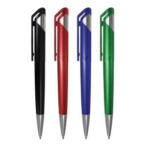 Branded Plastic Pens (Set of 50)