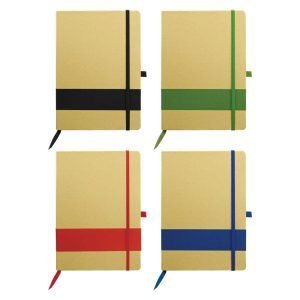 Eco-Friendly Notebooks with Pen Holder (Set of 50)