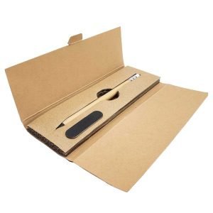 Bamboo Inkless Pens with Eraser, Writing in Black (Set of 25)