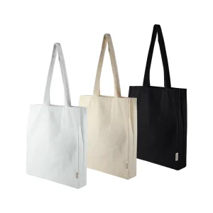 Recycled Cotton Tote Bags with Gusset 271 GSM (8 Oz) (Set of 100)