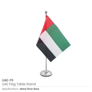 UAE Flag Table Stands (Set of 50)