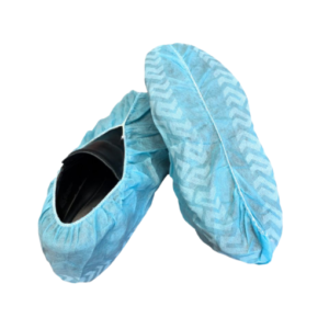 Disposable Non-Woven Shoe Cover 40gsm, Non-Skid – Blue